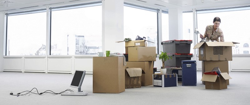 Commercial and office moving service from Qshark Moving Company