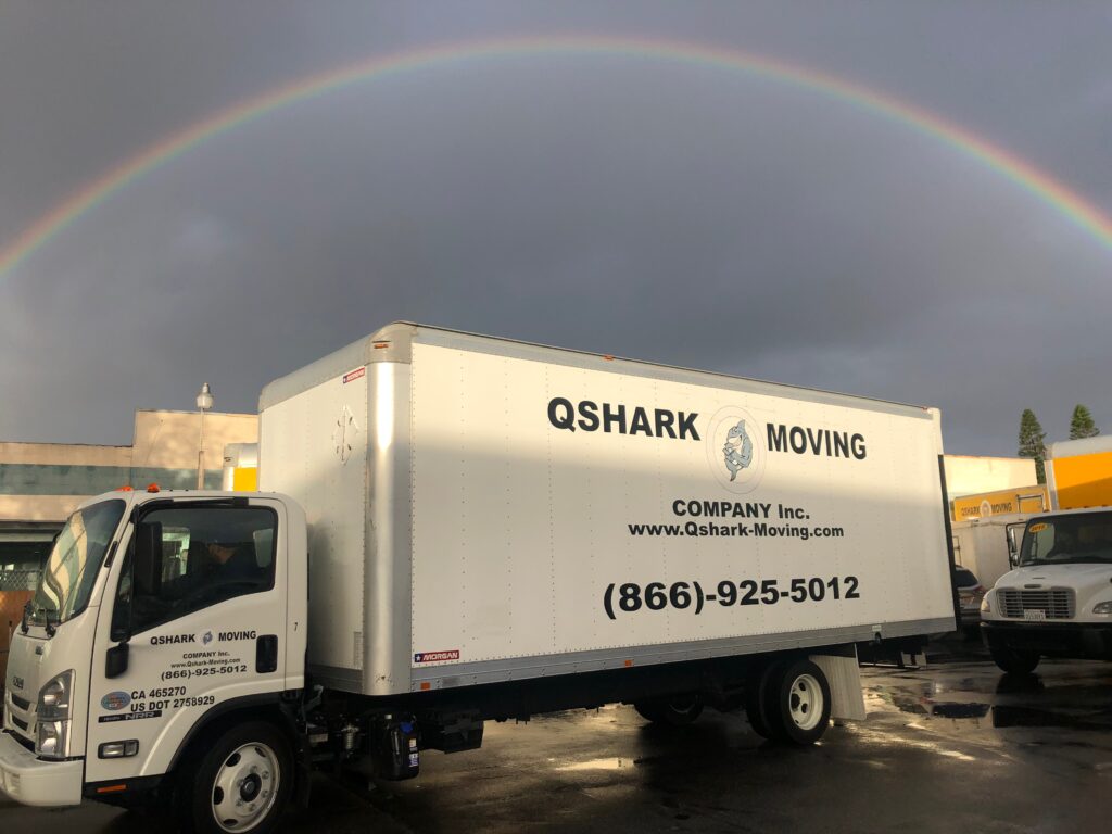 a picture of qhark moving truck