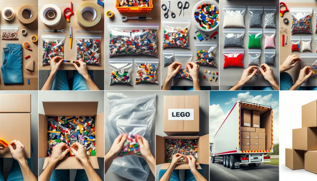 Packing Assembled LEGO Sets