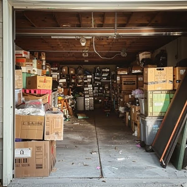 packing a garage for moving
