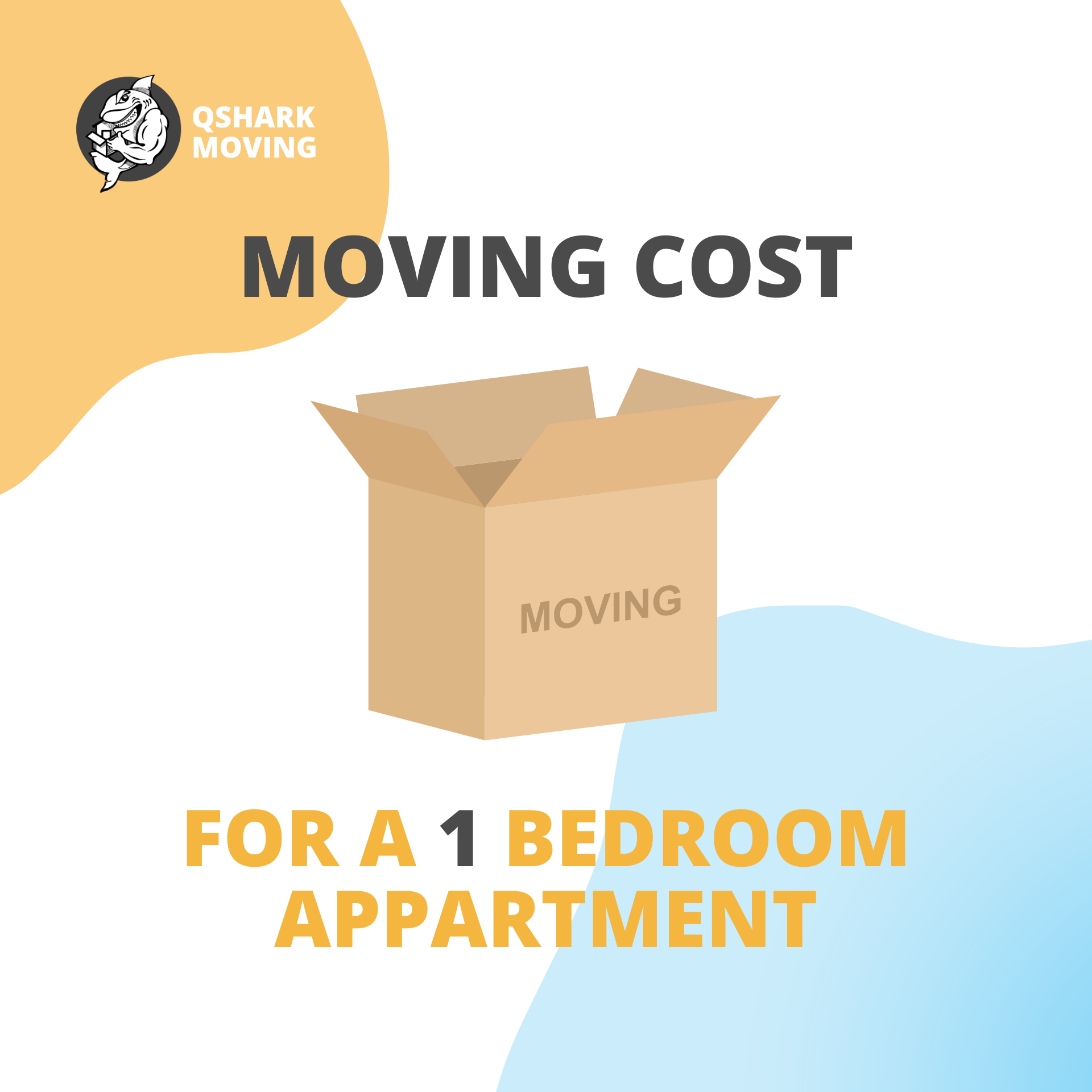 How Much Do Movers Cost for a 1 Bedroom Apartment in 2026? (50,000+ Moves) | QShark Moving