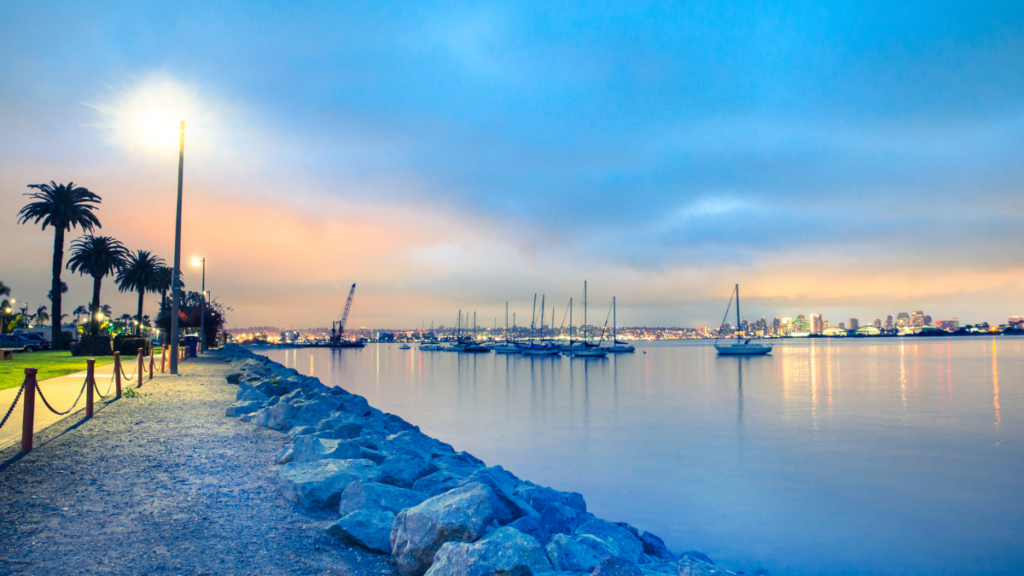 A beautiful image of La Jolla, Pacific Beach, and Ocean Beach, the best places to live San Diego