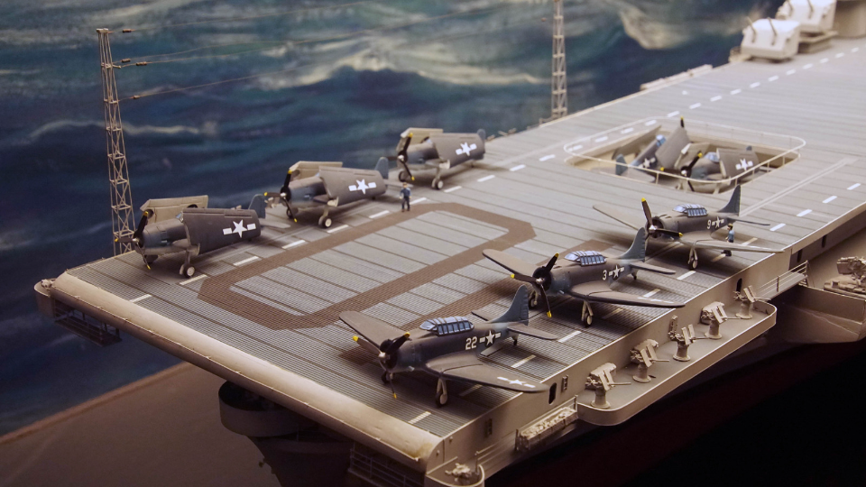 a picture of toy airplanes