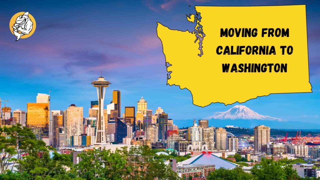 moving from california to washington with Qshark moving