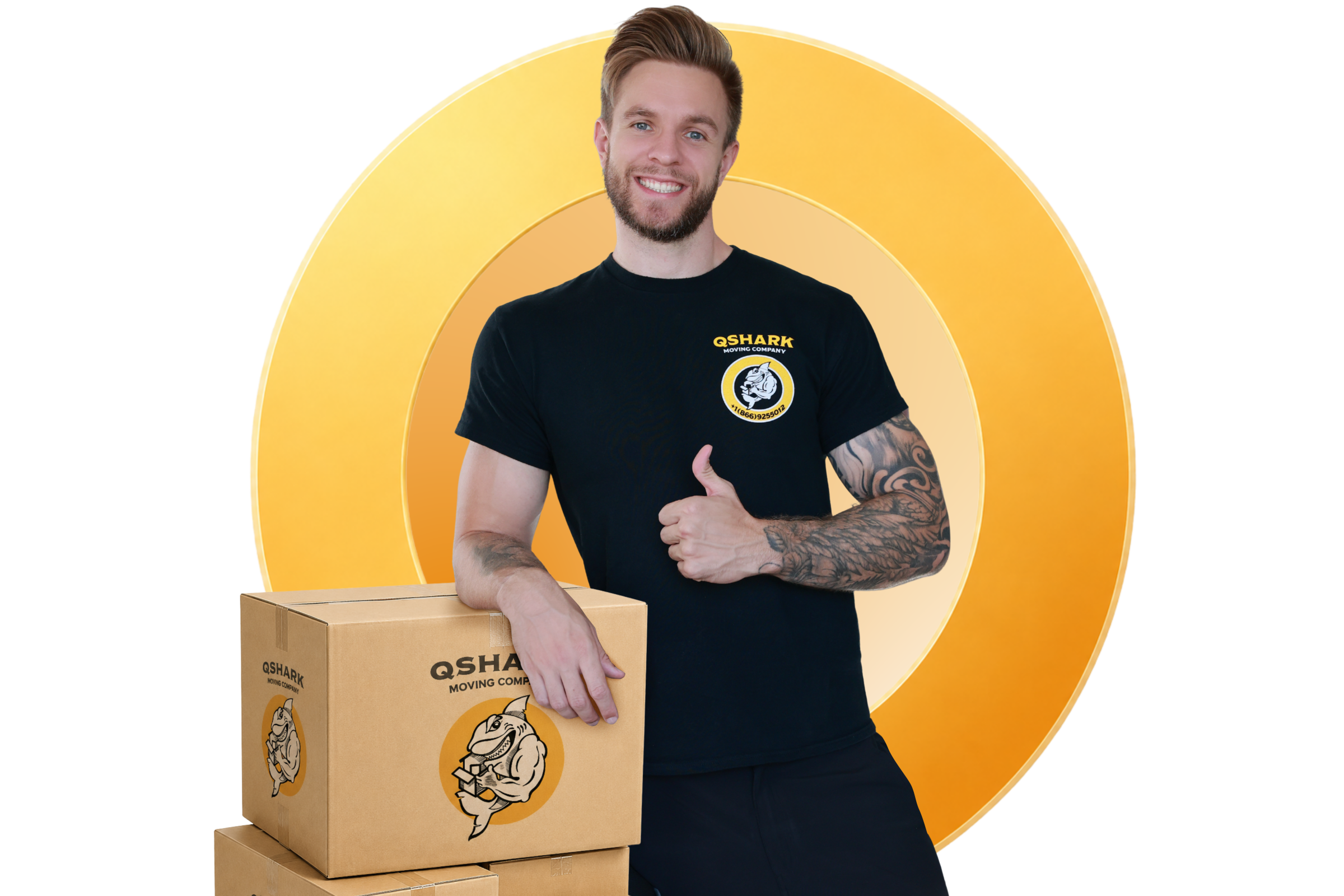 QShark Newport Beach movers — licensed moving company crew