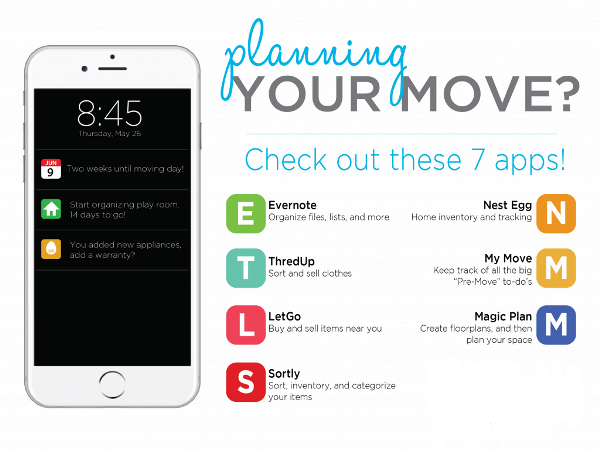 Popular Moving Apps