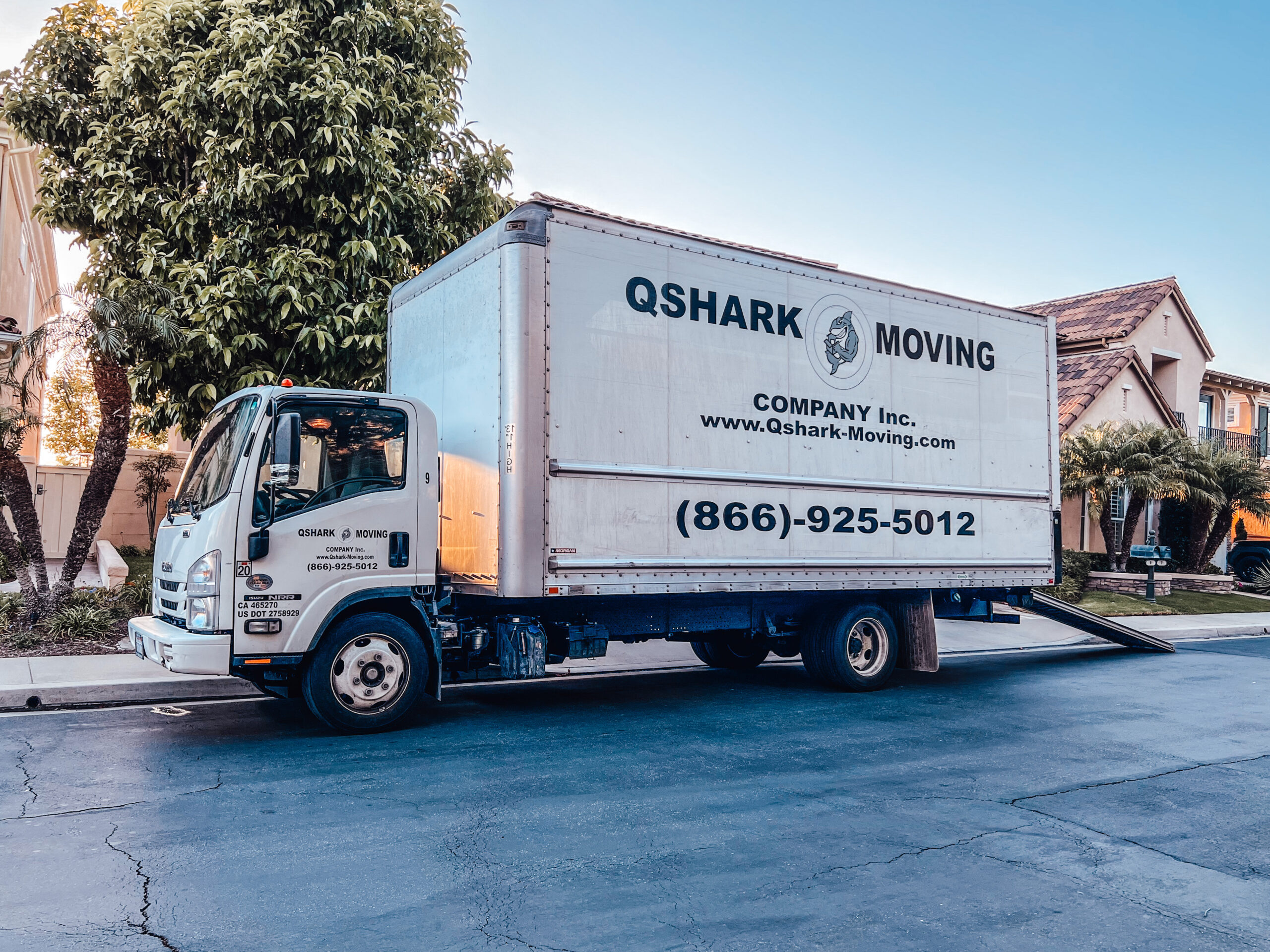 Qshark Moving Truck, they come in different colors and sizes