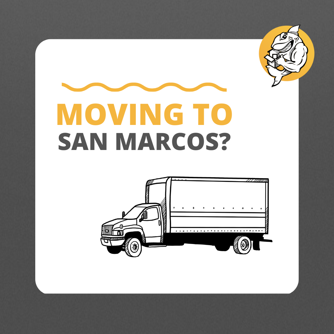 Moving to san marcos? Choose the best moving company. Qshark Moving Company is a top rated San Marcos movers