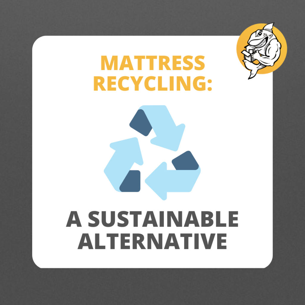 There are ways to recycle your mattress and help environment and others!