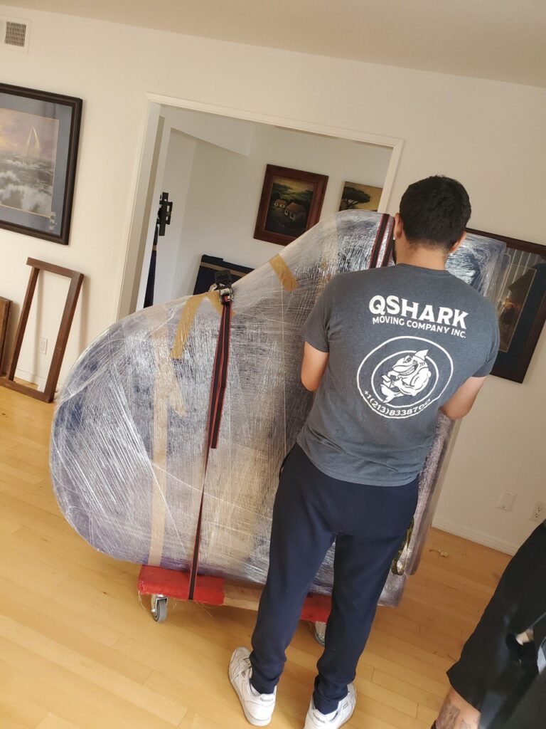 professional piano movers