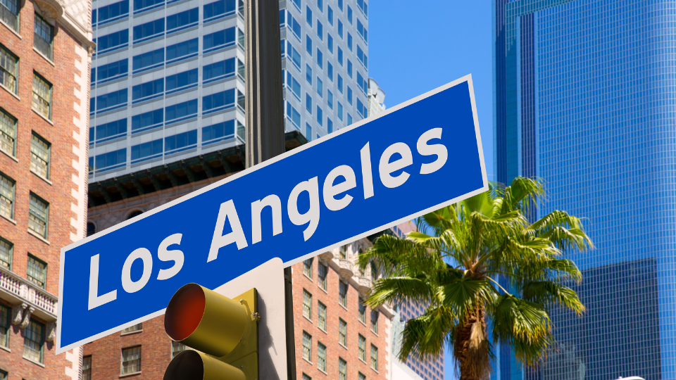 a picutre of los angeles sign 
