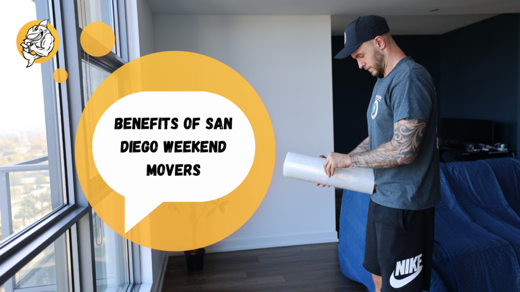 Benefits of Qshark San Diego Weekend Movers