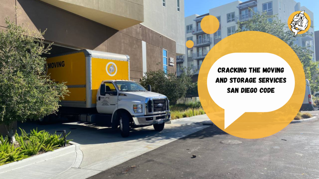 Cracking the Moving and Storage Services San Diego Code