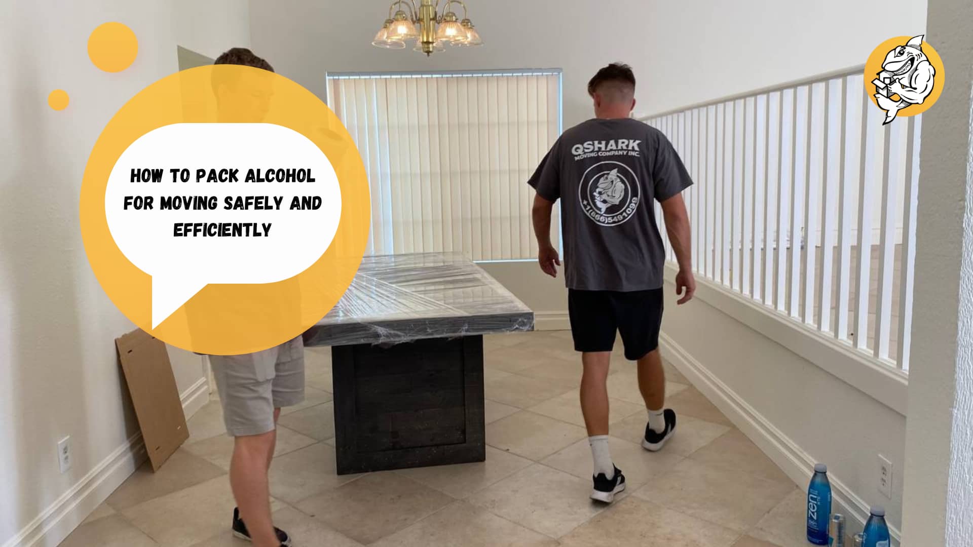 How to Pack Alcohol for Moving