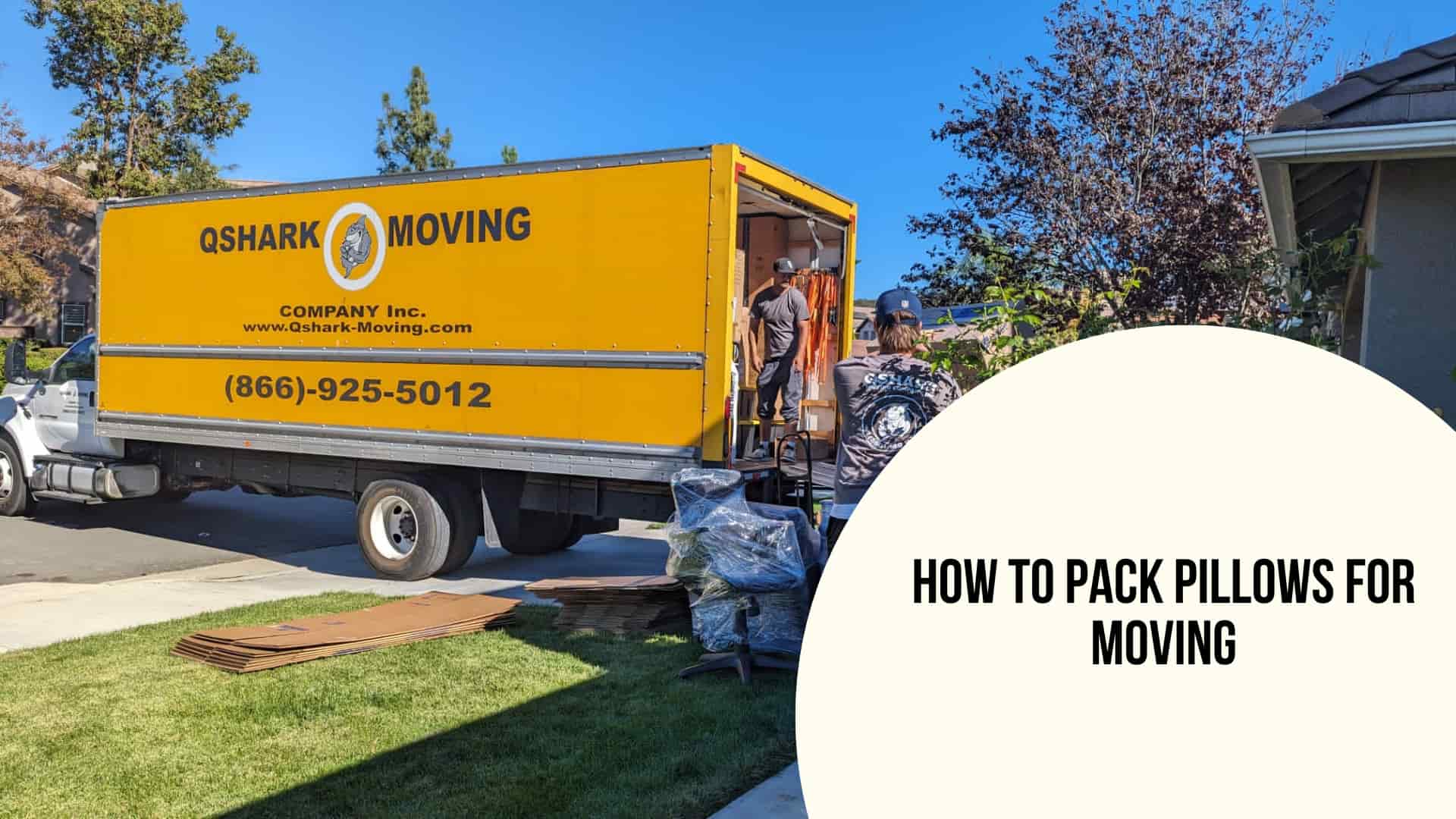 How to Pack Pillows for Moving