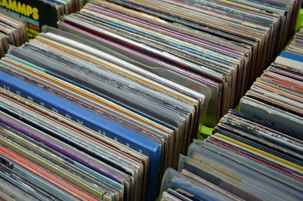 old record collection